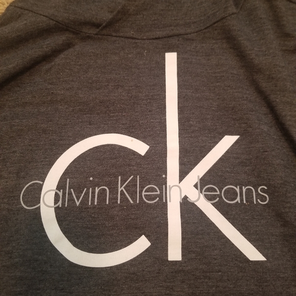 Calvin Klein gray hoodie - Picture 2 of 3